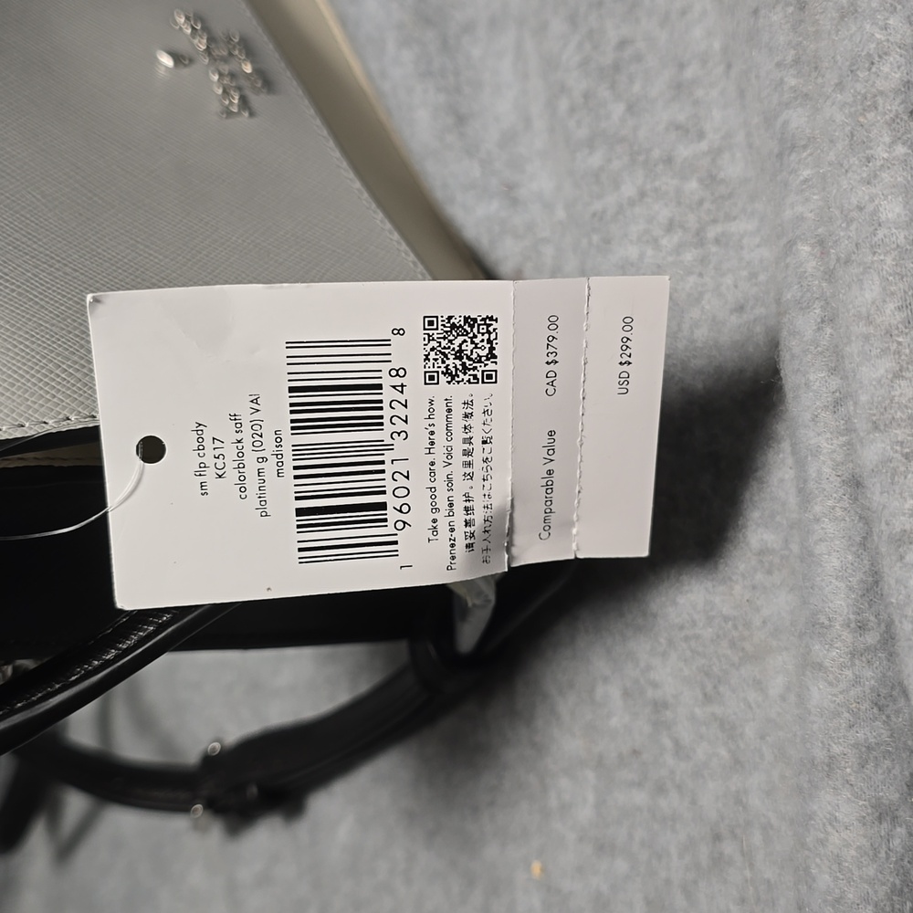 Kate Spade Madison Colorblock Saffiano Leather Handbag/Crossbody Bag NWT - Picture 7 of 8
